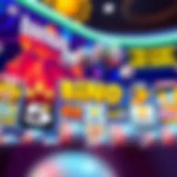 A vibrant online bingo platform interface showcasing games