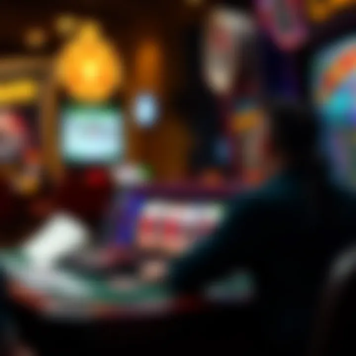 Smart Betting Strategies for Online Slots A strategic layout of different betting strategies for online slots, emphasizing smart gambling.