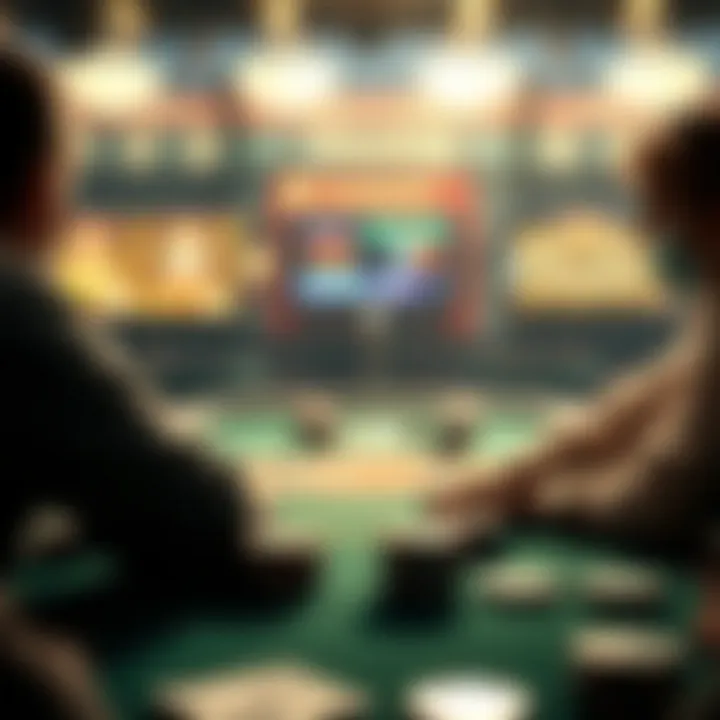 Responsible Gaming Practices A serene image depicting responsible gaming practices, highlighting balance and moderation.