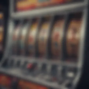 An engaging close-up of a slot machine display