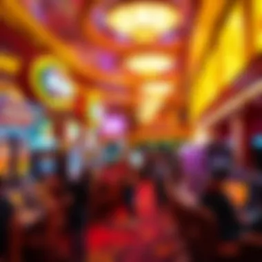 Vibrant Atmosphere of Silverton Casino A snapshot of the bustling atmosphere within Silverton Casino