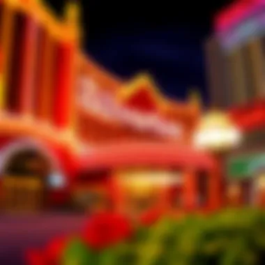 Silverton Casino Exterior Exterior view of Silverton Casino showcasing its vibrant architecture