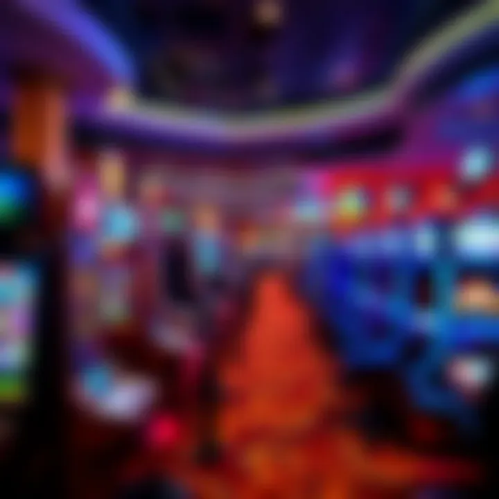 Diverse Gaming Options at Silverton Casino Interior gaming floor of Silverton Casino filled with diverse gaming options