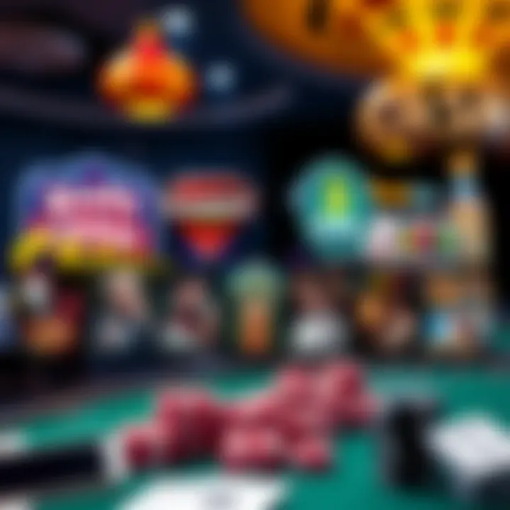 Gaming Options A collage of popular games available at Sloto Cash Casino