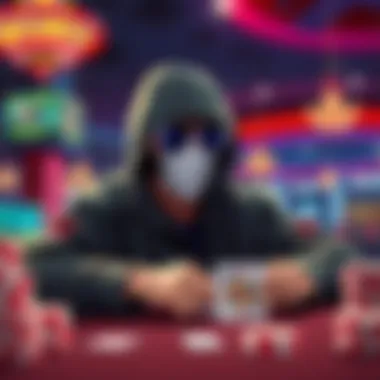 Security Features An illustration showcasing security measures at Sloto Cash Casino