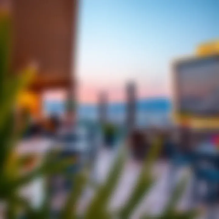 Outdoor Terrace with a View Outdoor terrace with smoking options and stunning views