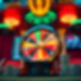 Illustration of a spinning wheel representing cash opportunities