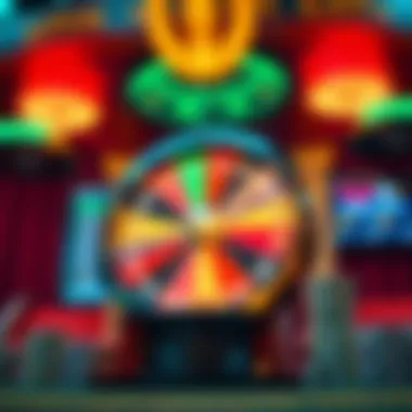 Illustration of a spinning wheel representing cash opportunities