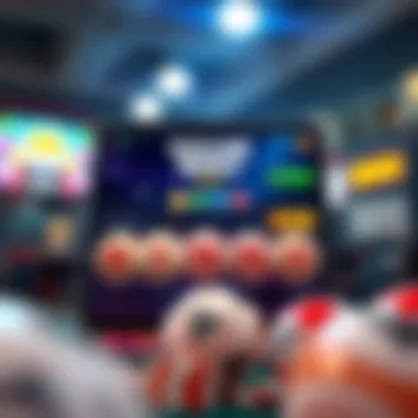 An engaging online bingo platform interface