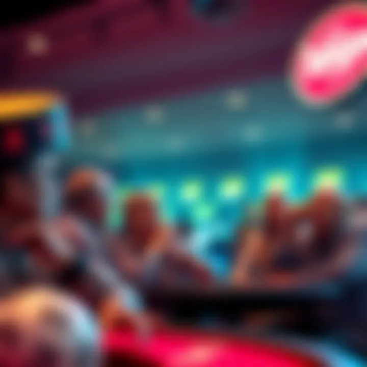 A group of enthusiastic players enjoying bingo