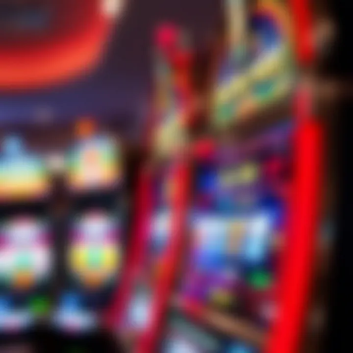 Progressive Jackpot Machine A close-up of a progressive jackpot machine displaying the increasing jackpot amount.