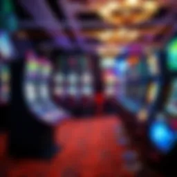 An array of modern video slot machines with vibrant graphics and engaging themes.