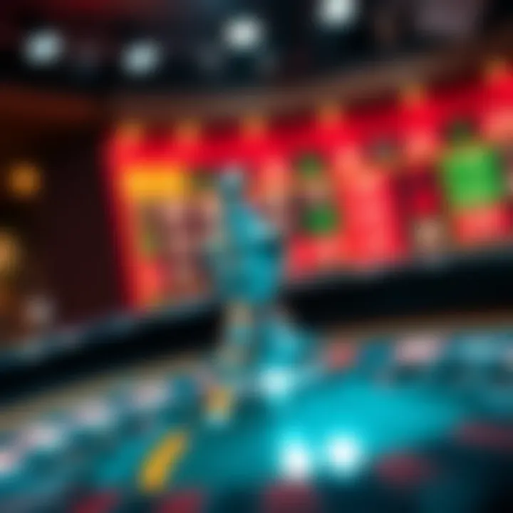 Historical trends chart of hot and cold roulette numbers