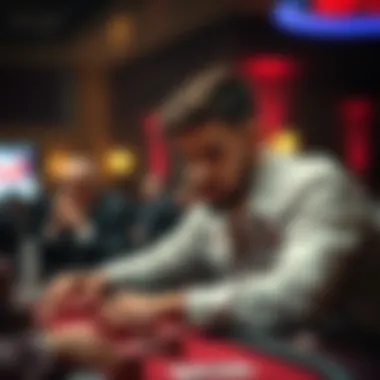 Player strategizing in a single player poker game