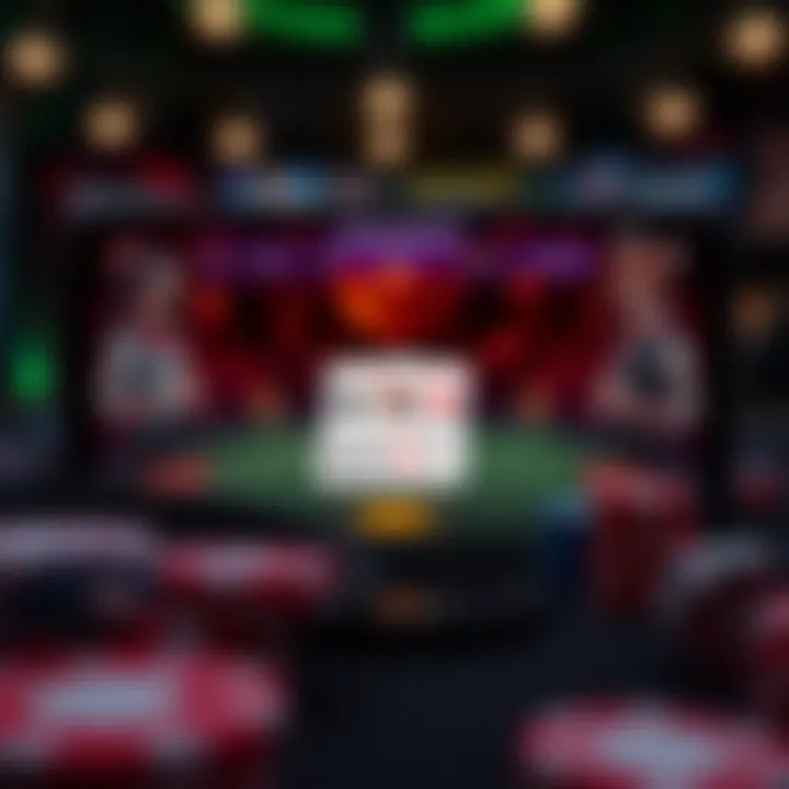 User interface of a top-rated poker app