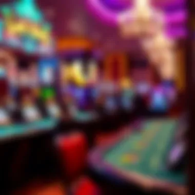 Live gaming atmosphere in a bustling Las Vegas casino