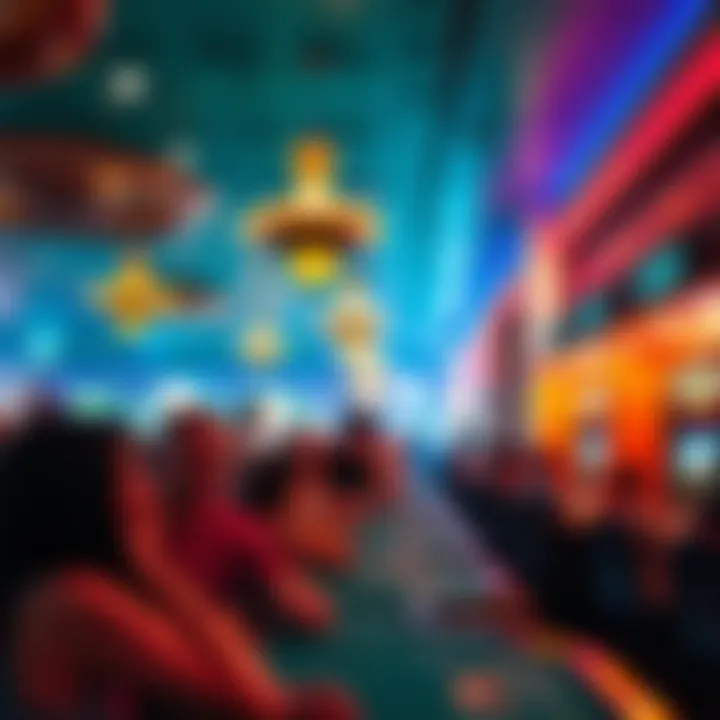 Casino's Role in Local Community Events A community event held at a casino, illustrating its role in local culture and social gatherings