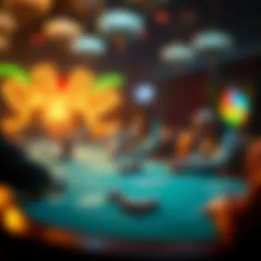 Pops Poker on Online Platforms Dynamic online poker platform showcasing pops poker