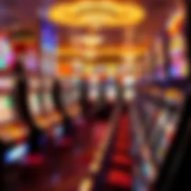 Diverse Offerings: The Dollar Slots Landscape Inside a casino showcasing various dollar slot machines