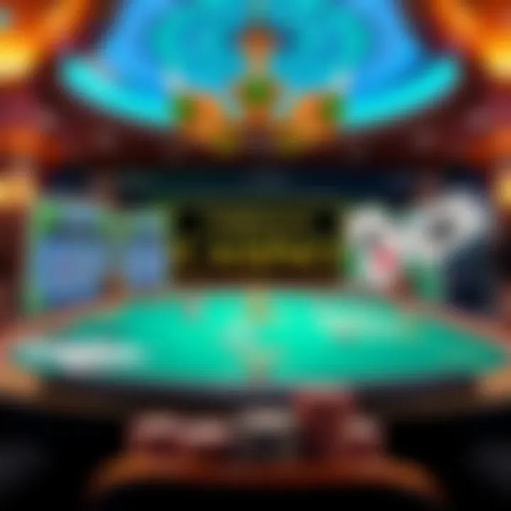 Navigational features of the Emerald Queen Casino website