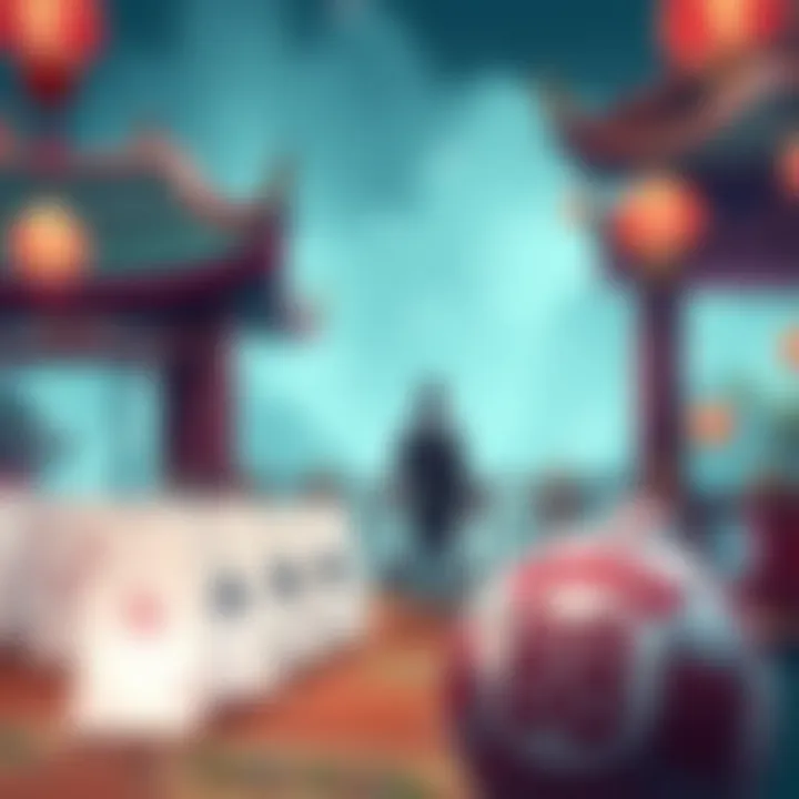 Cultural Themes of 88 Fortunes An illustration representing the rich cultural themes embedded within the 88 Fortunes slot.