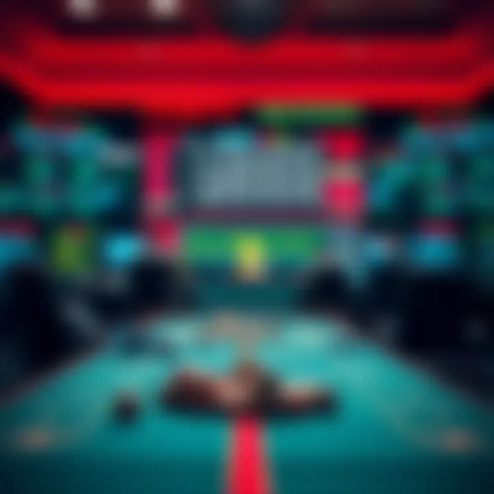 A strategic sports betting setup with odds displayed.