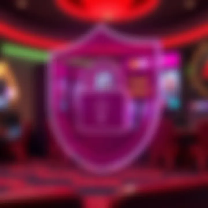 A secure payment method symbol illustrating online transactions