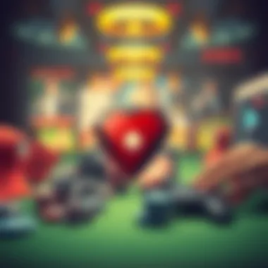 A technology integration concept representing advanced gaming features