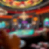 Conceptual representation of casino dynamics