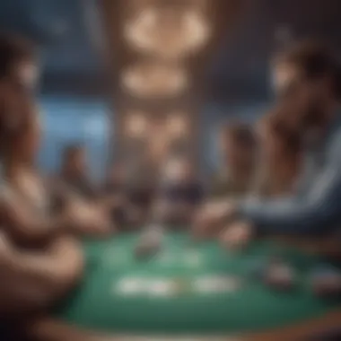 Strategic gameplay in a VR poker environment