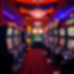 Vibrant slot machines showcasing various themes