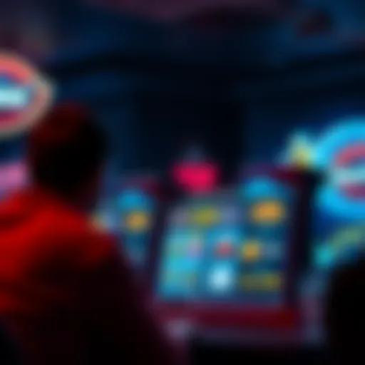 An engaging view of a digital sweepstakes interface showcasing prizes