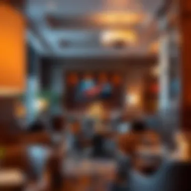 Exceptional Amenities in the Lounge Luxurious lounge area with elegant seating and decor