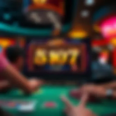 An engaging gameplay screen from a popular Golden Nugget online slot.