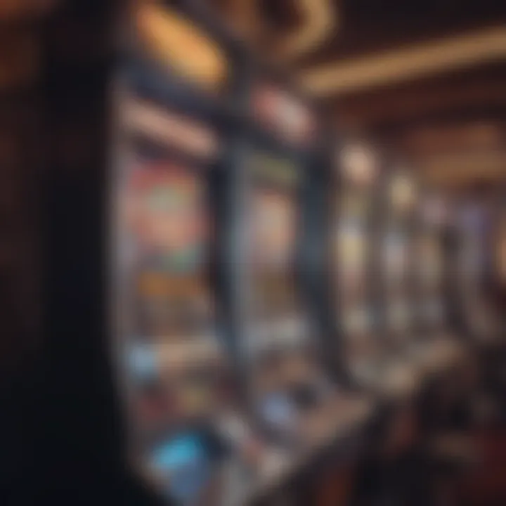 A visual representation of the technology integrated into Grand Victoria Casino's slot machines, highlighting innovative features.