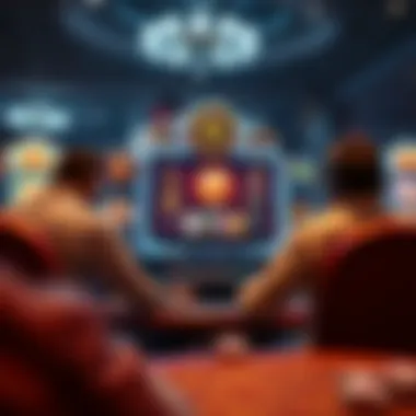 Interactive Player Interface Insights An engaging player interface highlighting interactive elements in casino gaming