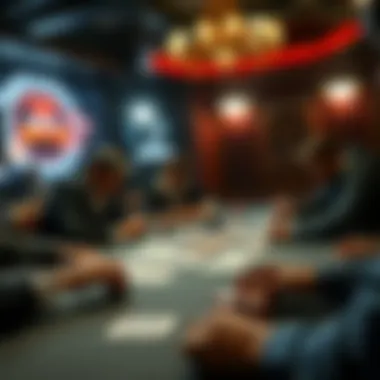 Strategic Insights in Poker Gameplay Strategies displayed on a poker table