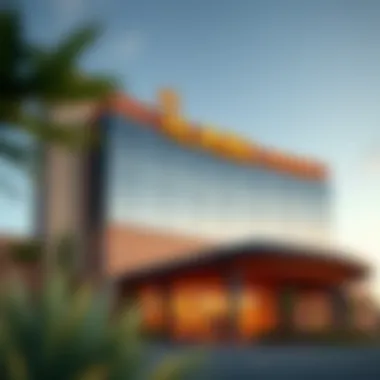 The Modern Design of Ilani Casino Hotel Exterior view of Ilani Casino Hotel showcasing modern architecture