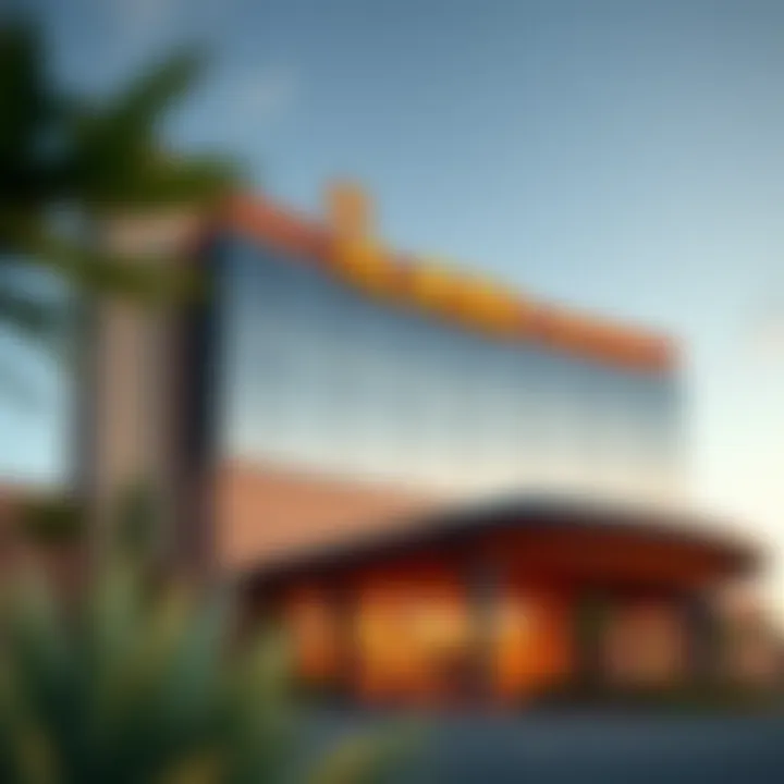 The Modern Design of Ilani Casino Hotel Exterior view of Ilani Casino Hotel showcasing modern architecture