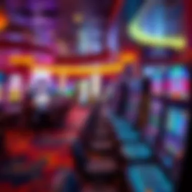 Exciting Gaming Atmosphere at Ilani A vibrant gaming floor filled with various slot machines and tables