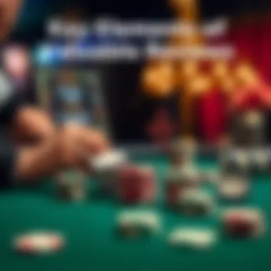 Graphic showcasing elements of a valuable casino review