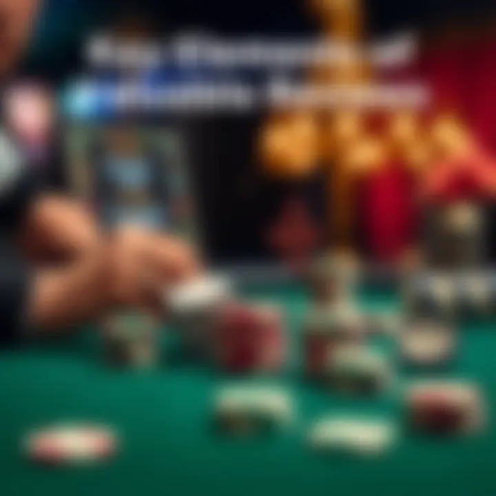 Graphic showcasing elements of a valuable casino review