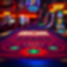 A detailed look at a Let It Ride Video Poker table layout