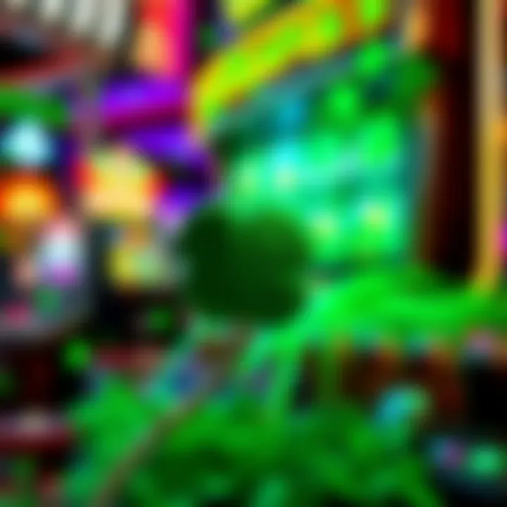 Artistic depiction of bonus features in Lucky Shamrock 2