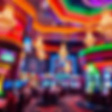 A vibrant view of Madera Casino's entertainment area with lively atmosphere