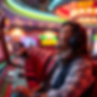 Virtual Casino Experience Player enjoying a virtual casino experience