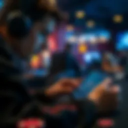 A user engaging with a poker practice app on a tablet