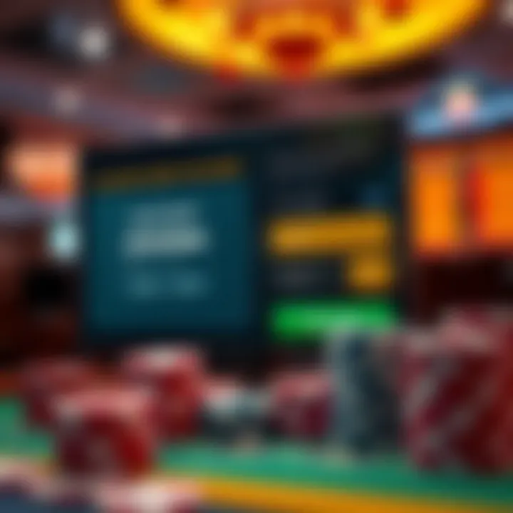 A visual representation of account management features like password reset and profile settings.