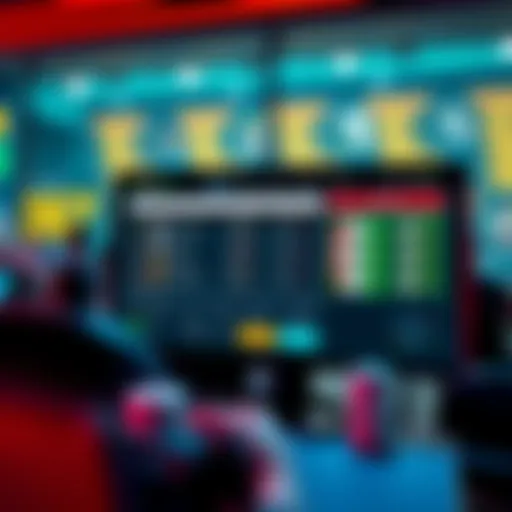 Illustration of a sportsbook interface showcasing promo codes prominently