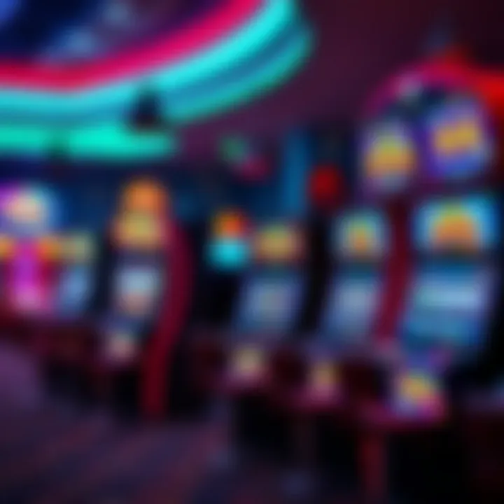 Modern slot machines with vibrant themes